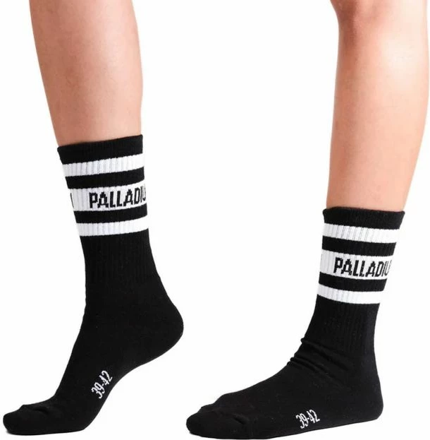 Srednje dolge nogavice Palladium, uniseks, črne