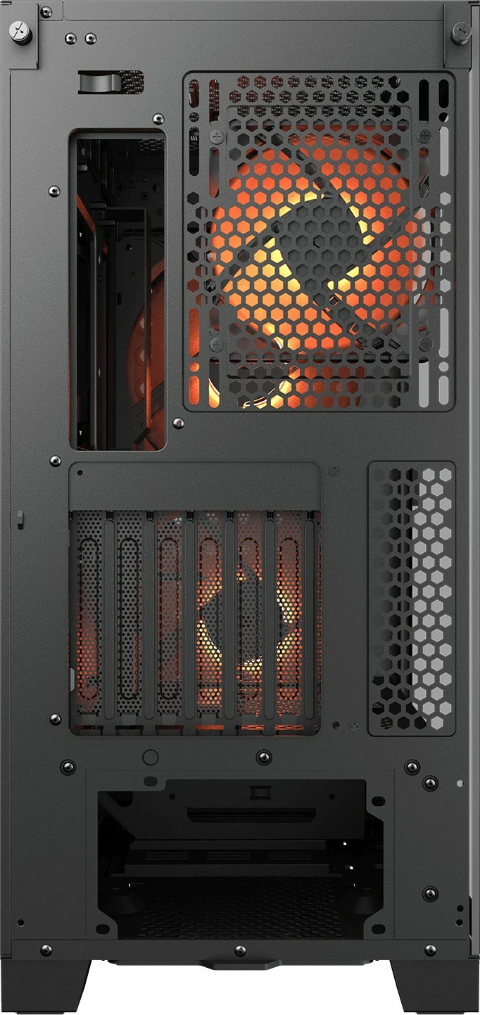 Midi računalniško ohišje Cougar Airface ECO, ARGB, črno