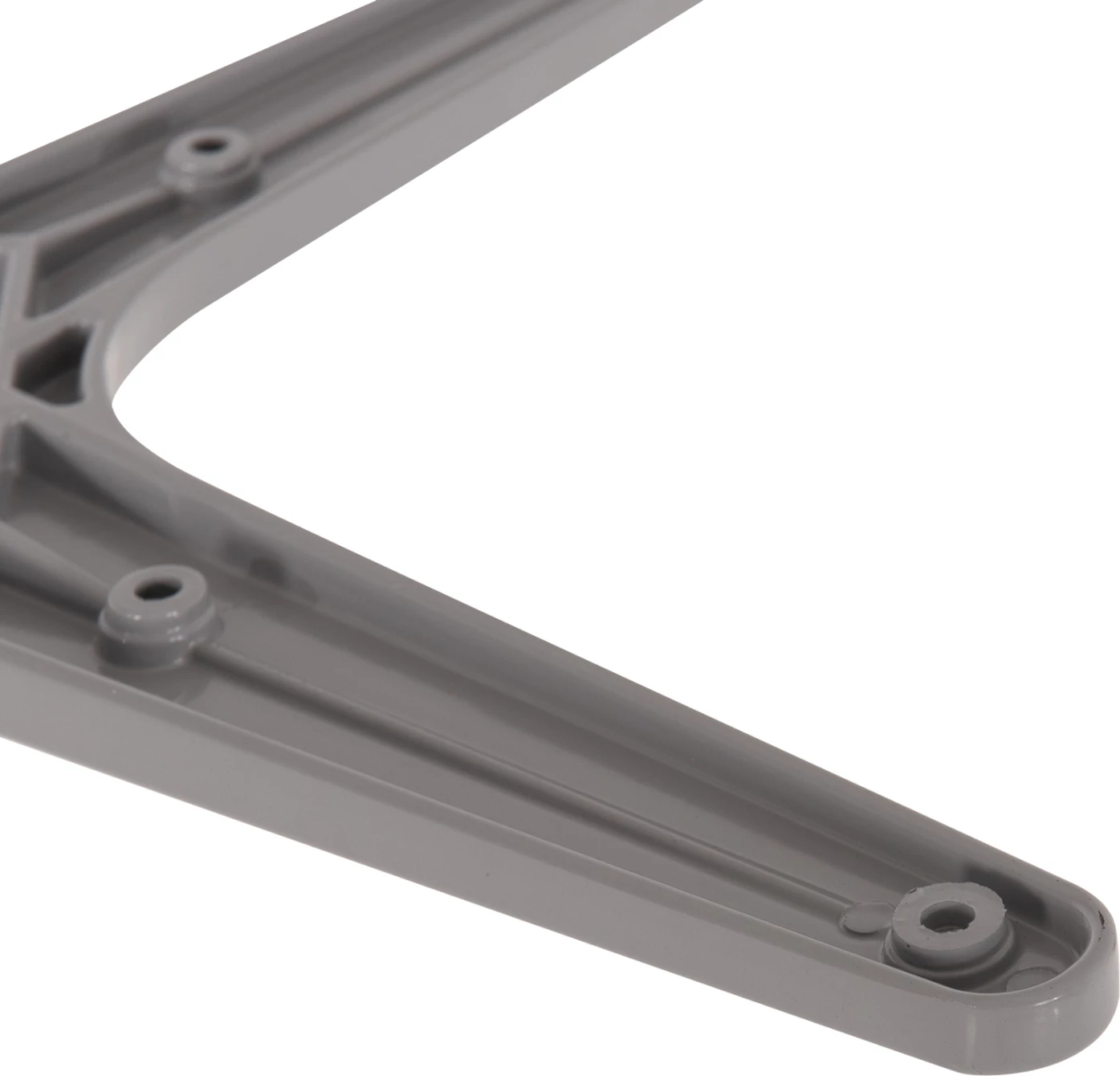 Osnova za mizo iz aluminija FH476.02 okrogla v mat beli barvi 48x48 cm križ Φ45Χ73H cm