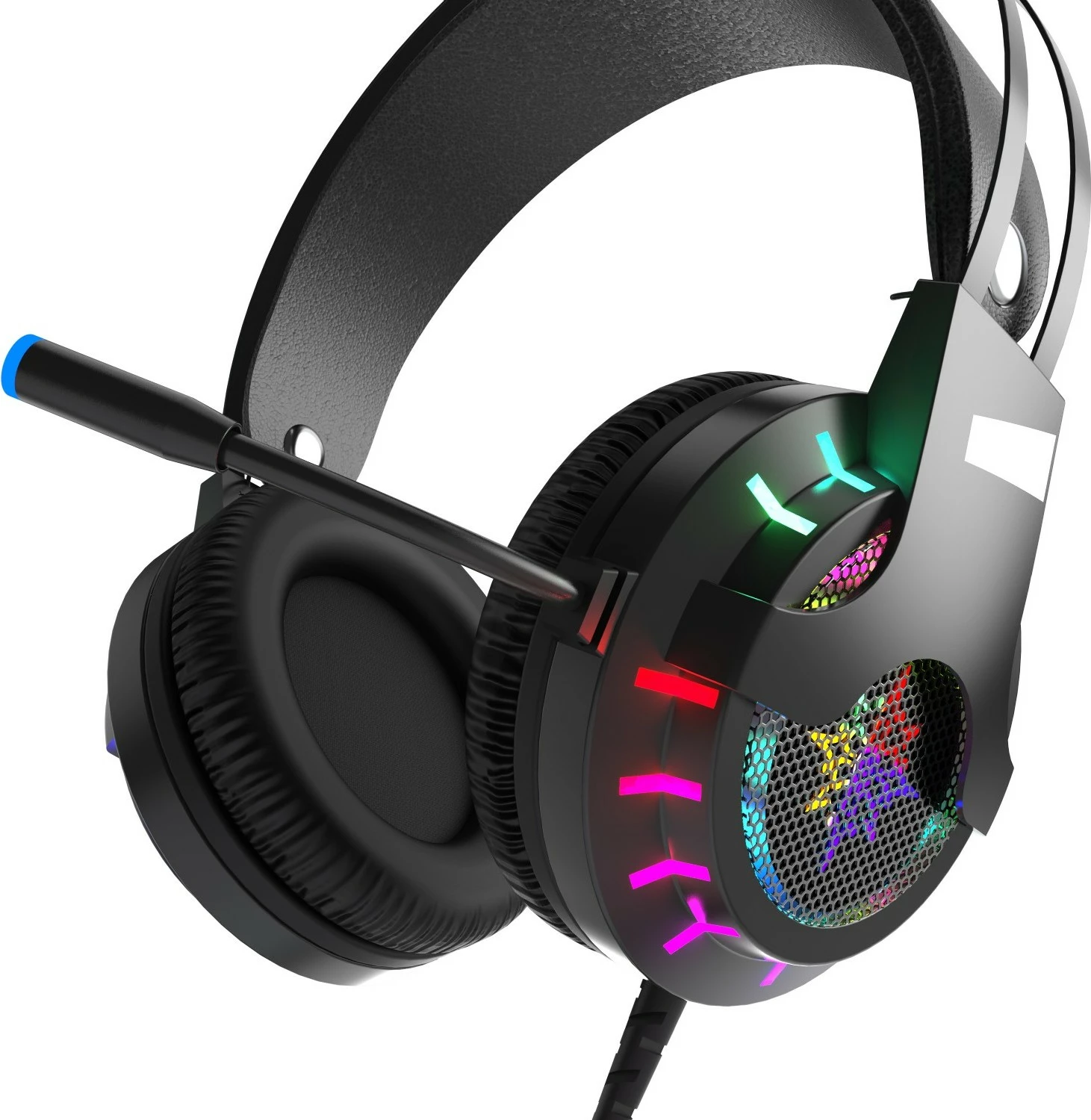 Gaming slušalke INCA IGK-TX12, USB, 7.1, RGB-LED, vibracije