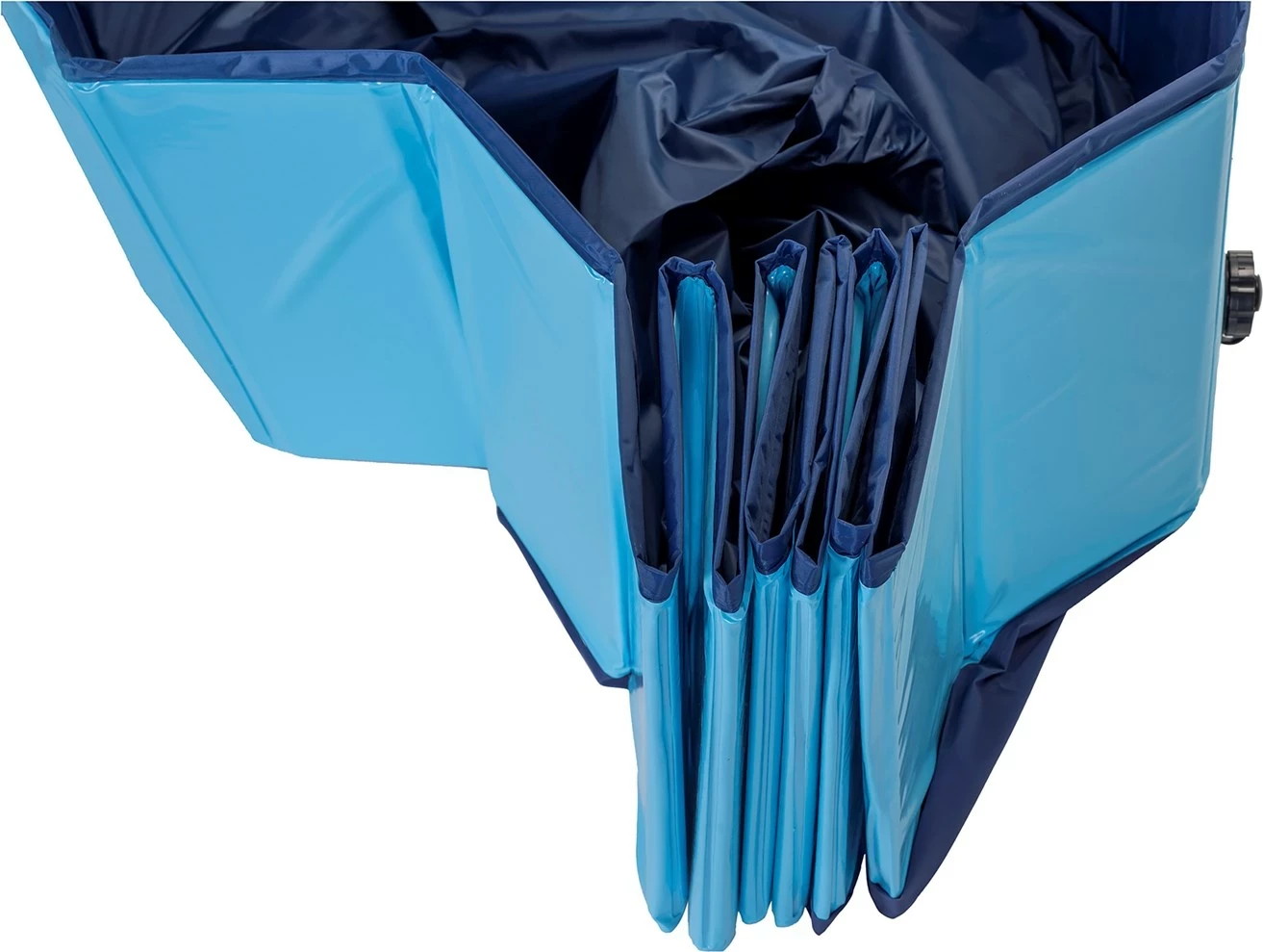 Zložljiv bazen za pse DIAMENTIQ, 120x30 cm, modra