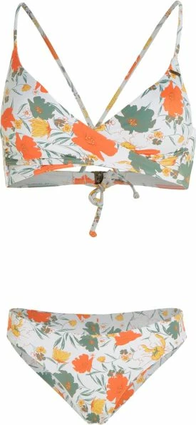 Bikini za ženske O'Neill, bele in oranžne