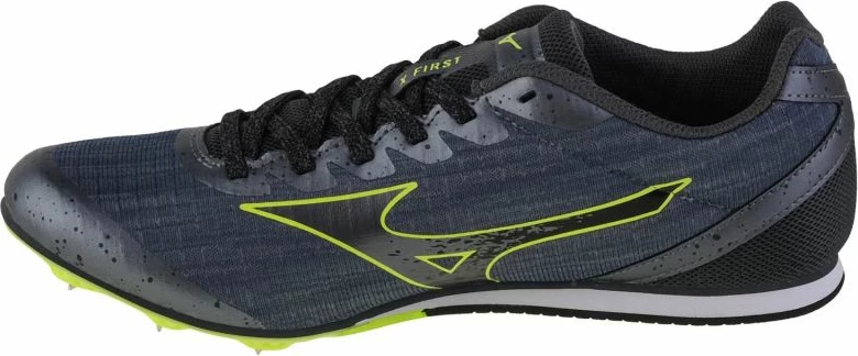 Atletske tekaške čevlji Mizuno X First, moški, sivi/srebrni