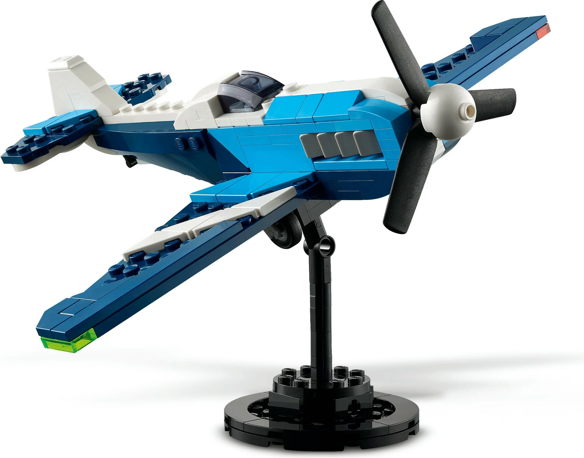 Set za sestavljanje 3-v-1, LEGO Creator 31160, 178 kosov, dirkalni letalnik, moder
