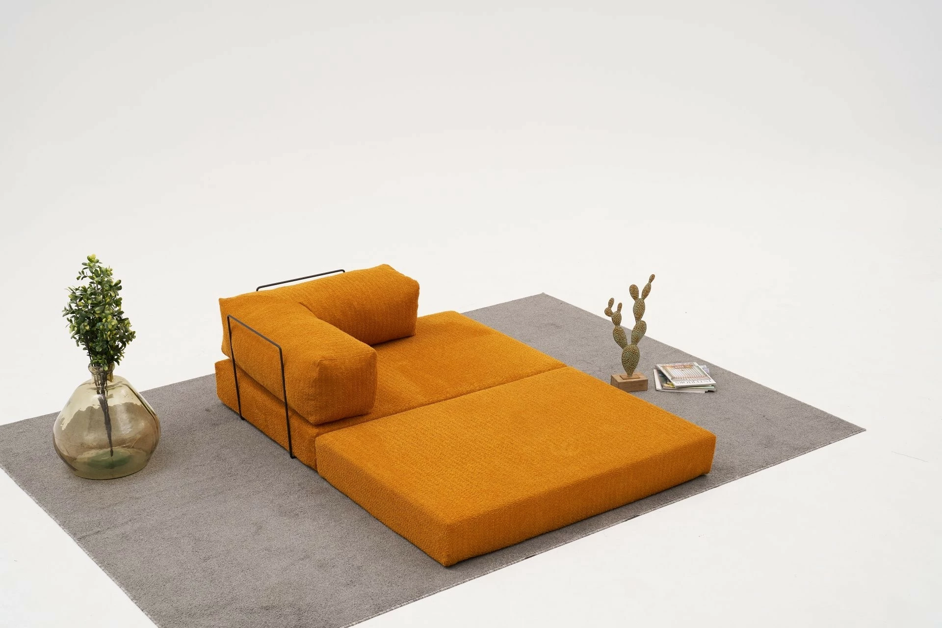 Dvosed 2-sedežni Atelier del Sofa Comfort, oranžen