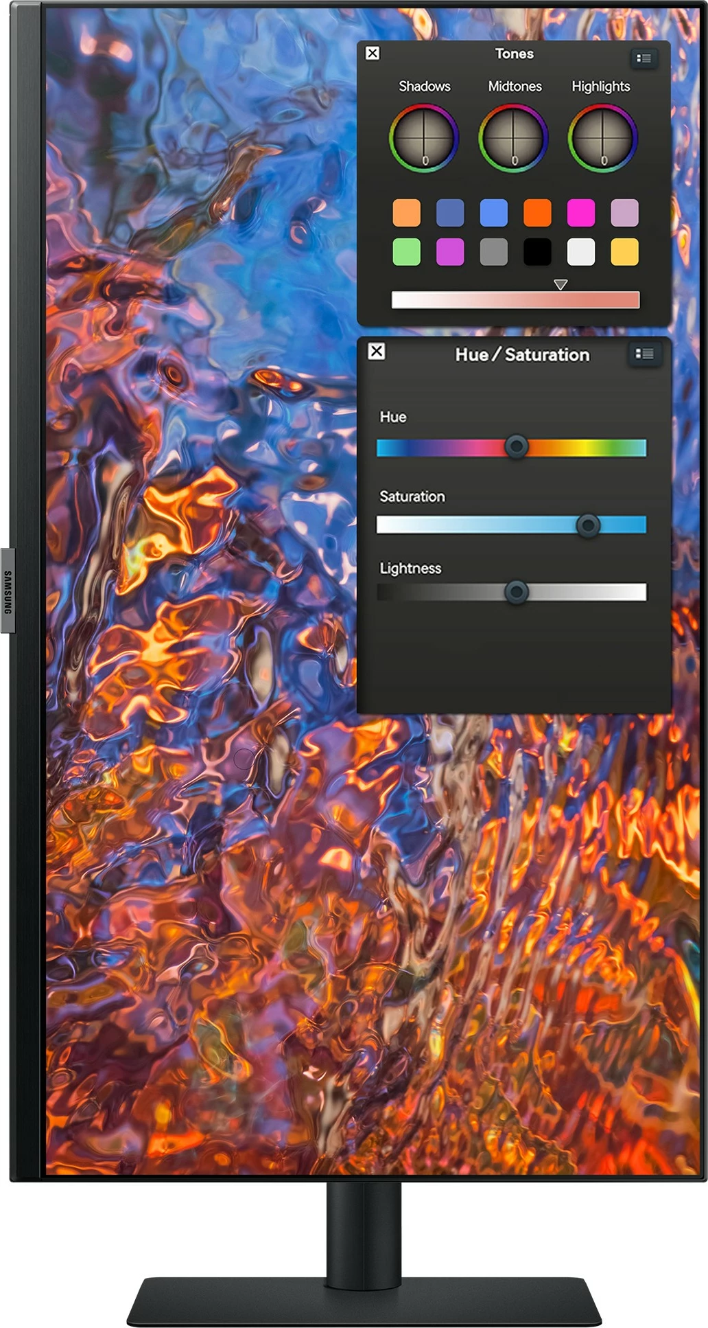 27" 4K Ultra HD LED monitor, črn - Samsung S80PB