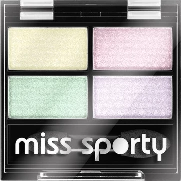 Paleta senčil Miss Sporty Studio Colour Quattro 416 Unicorn Swag, za ženske, 1 kos