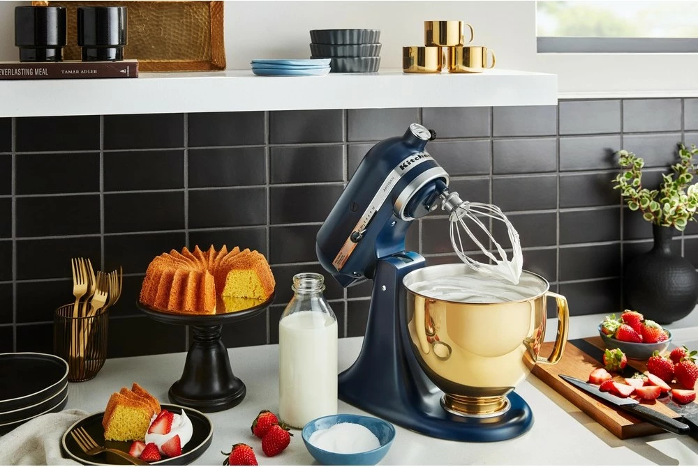 Stojni mešalnik 4,8 L, 300 W, modra - KitchenAid Artisan 5KSM175PSEIB