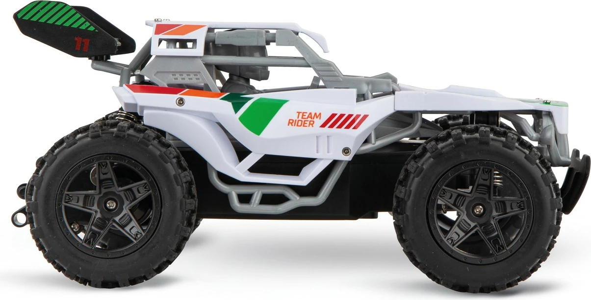 Buggy igralna avtomobil Carrera RC Team Rider, 2,4 GHz, električni, bel