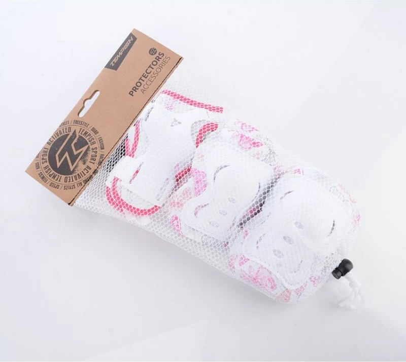 Zaščitni set za otroke Tempish, bel in črn