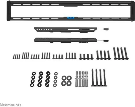 Stenski nosilec za televizor Neomounts WL30-550BL18, jeklo, 43–86", črn