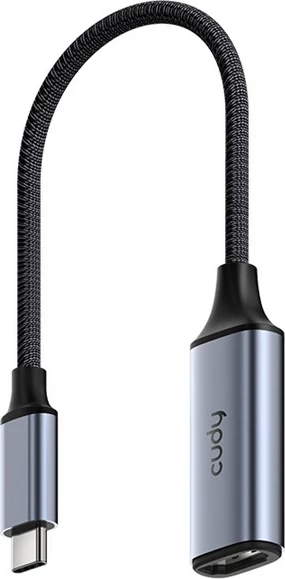Grafični adapter USB Type-C Cudy UH401, HDMI 2.0, srebrn