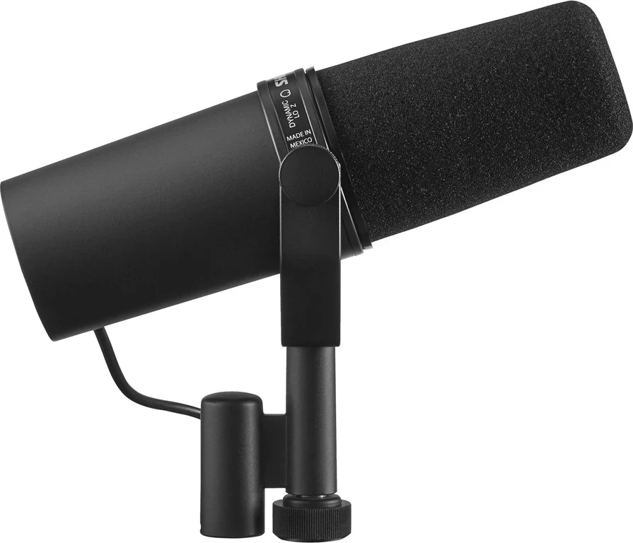 Mikrofon studijski Shure SM7B, 50-20000 Hz, črn