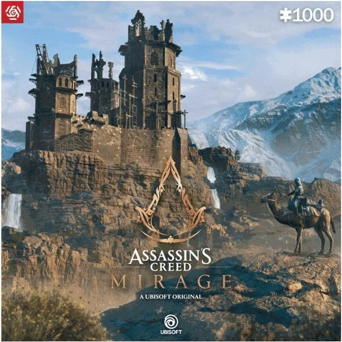 Puzzle 1000 kosov Cenega Publishing Assassin's Creed Mirage, večbarvno