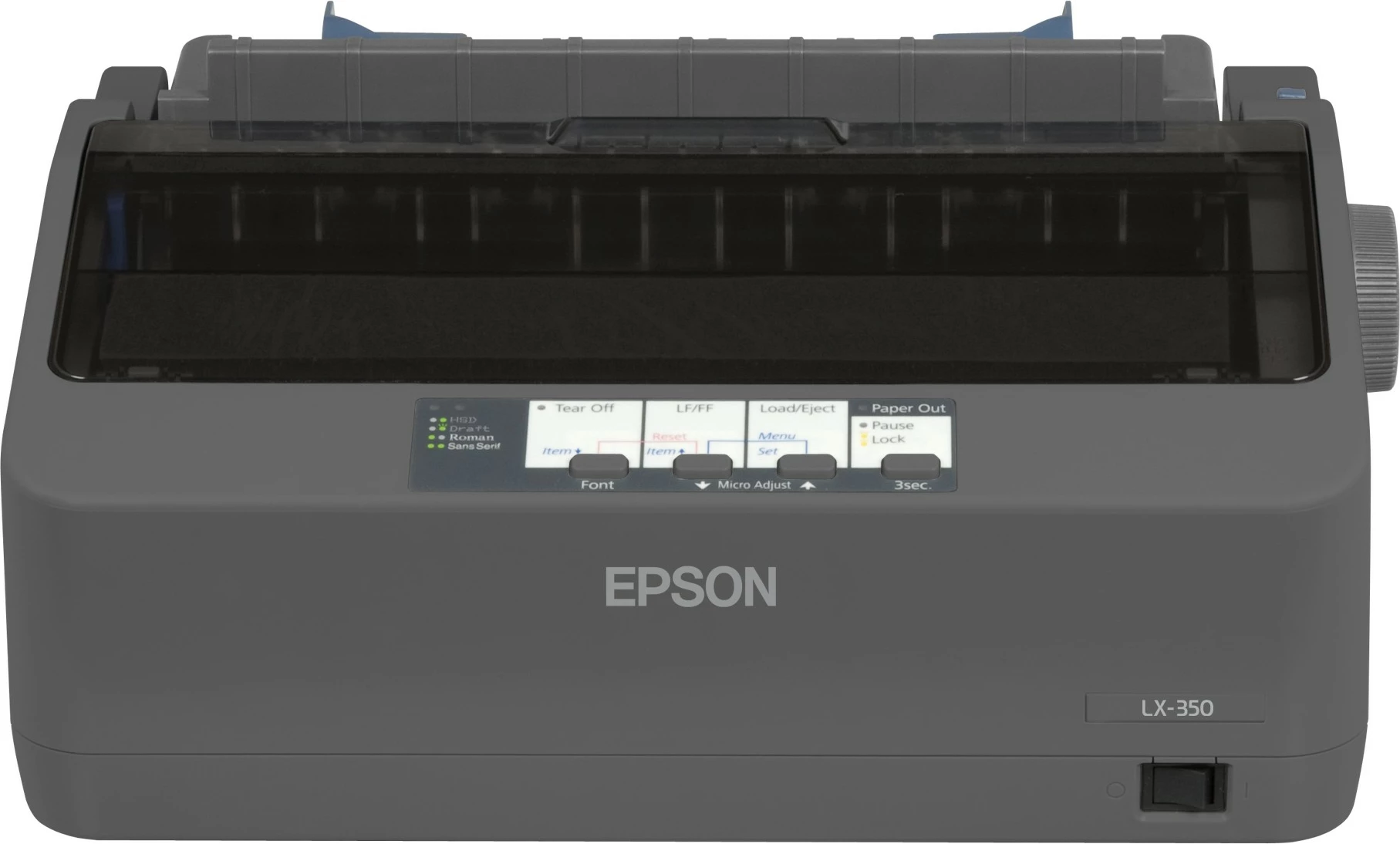 Dot matrix tiskalnik Epson LX-350, 9-pin, 128 KB, 357 cpr, 240x144 DPI