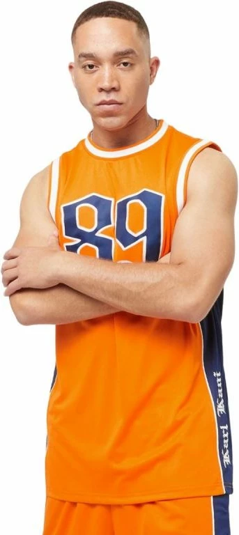 Majica za moške OG Block Basketball Tank Karl Kani, oranžna