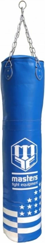 Boks vreča za moške, ženske in otroke, modra in rdeča — Masters