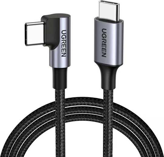 USB-C kabel 0,5 m, 60 W, siv UGREEN 50122B