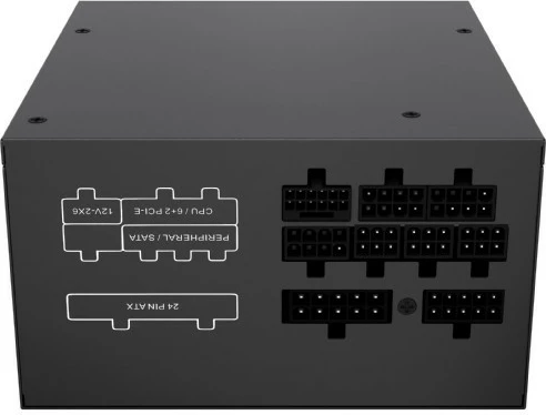 Modularen napajalnik 750 W, 80 PLUS Gold, črn, Gembird Fornax Power