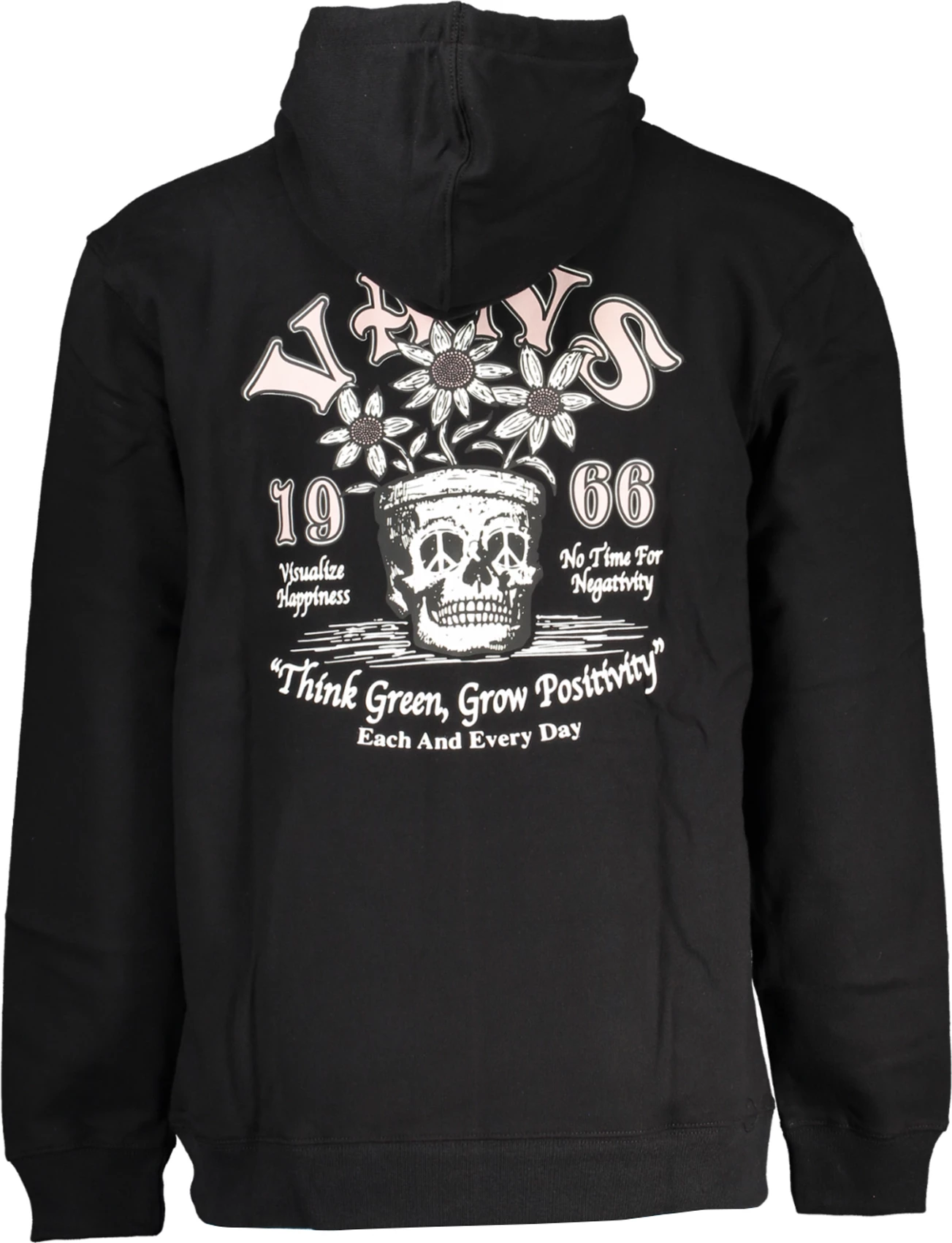 Duks s kapuco VANS, moški, črn