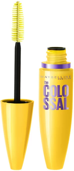 Maskara za ženske The Colossal Glam Black Maybelline, 10,7 ml