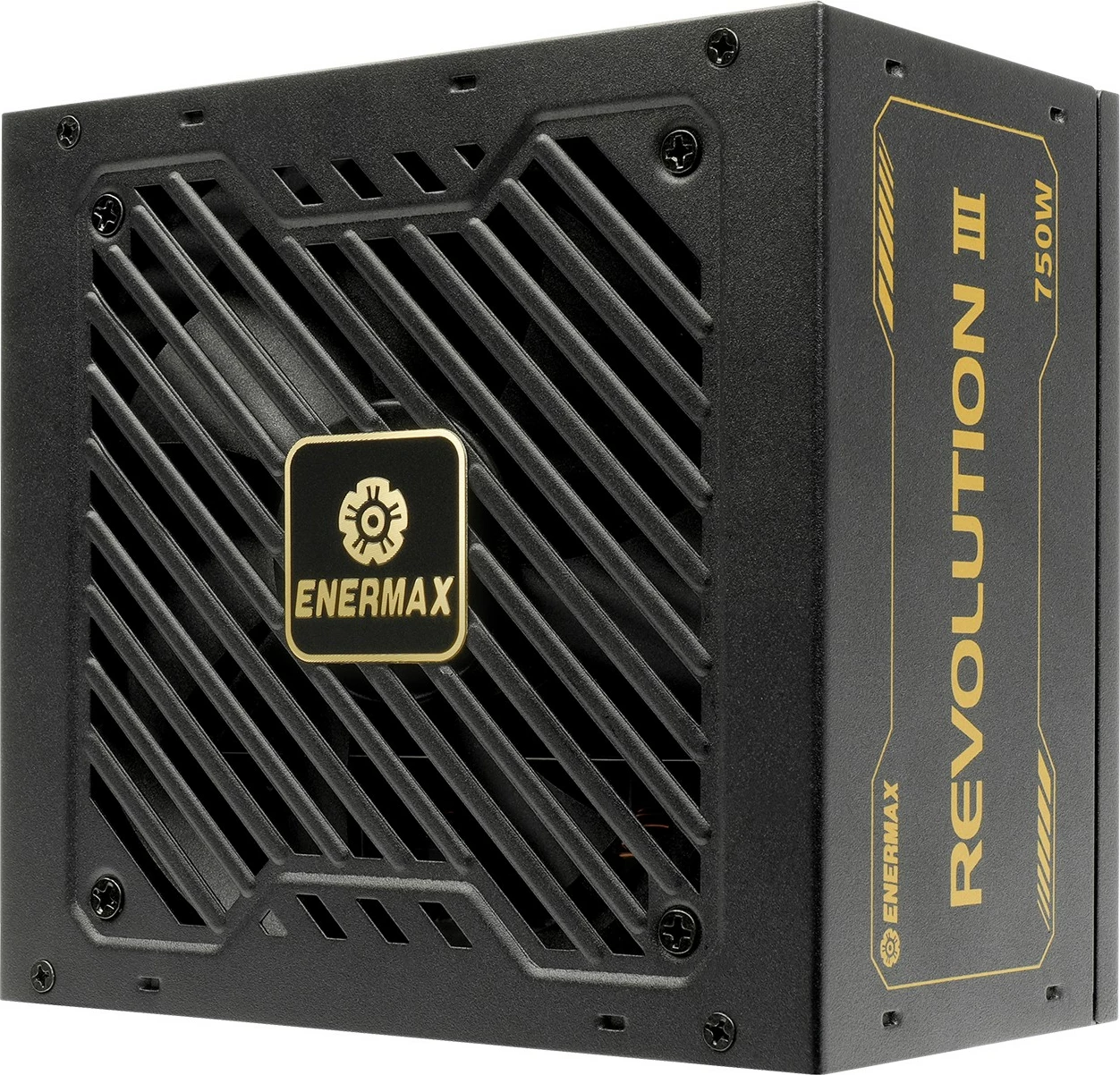Napajalnik Enermax Revolution3 750W, 80 PLUS Gold, popolnoma modularen, črn