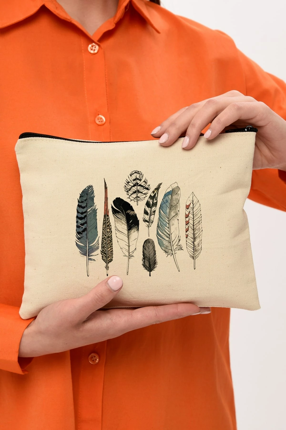 Kozmetična torbica Zoozie Bags, krem, 25 x 18 cm, 0720