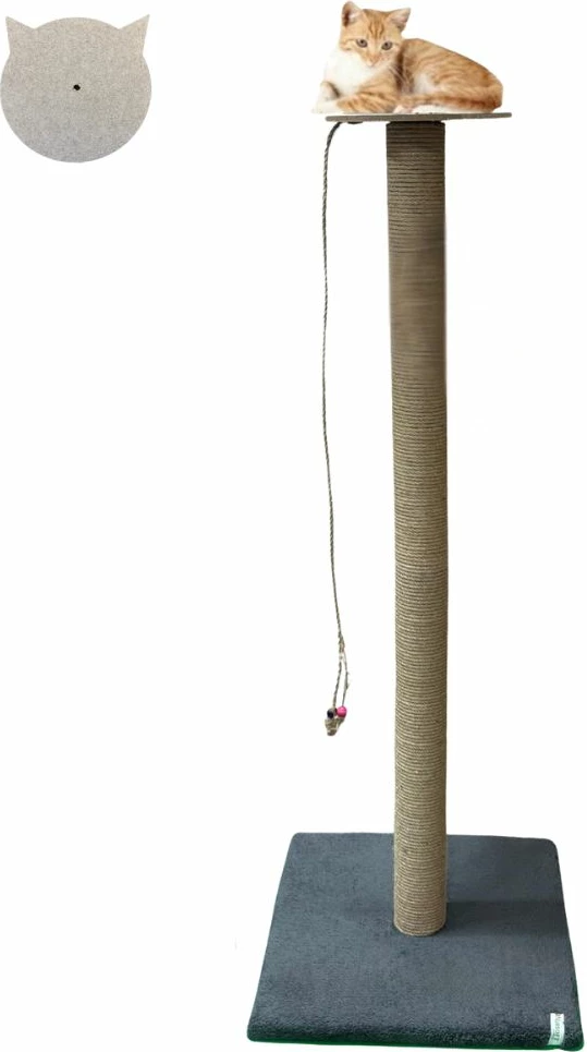 Daska za praskanje mačk, antracit, Axel Paws & Whiskers, 103 x 37,5 x 37,5 cm
