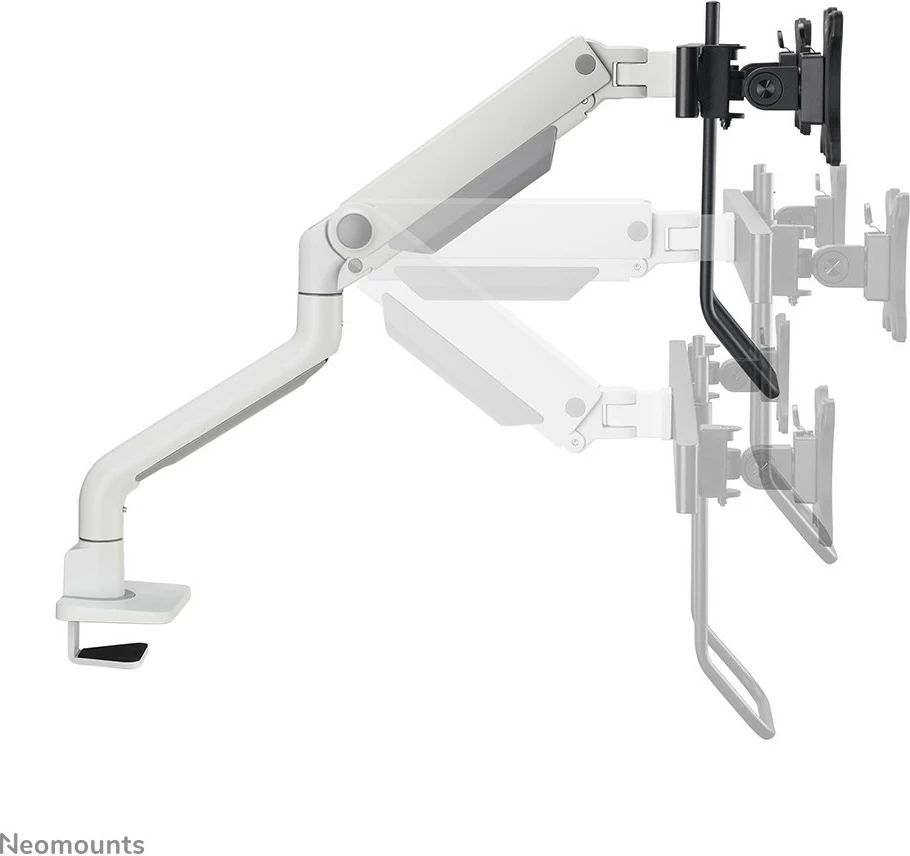 Držalo za dva monitorja Neomounts DS75S-950WH2, belo