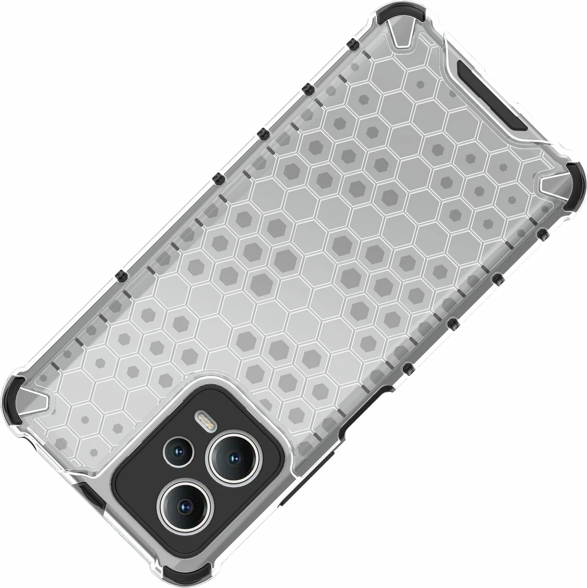 Ovitek za telefon Honeycomb Hurtel za Xiaomi Redmi Note 12 5G / Poco X5 5G, črn