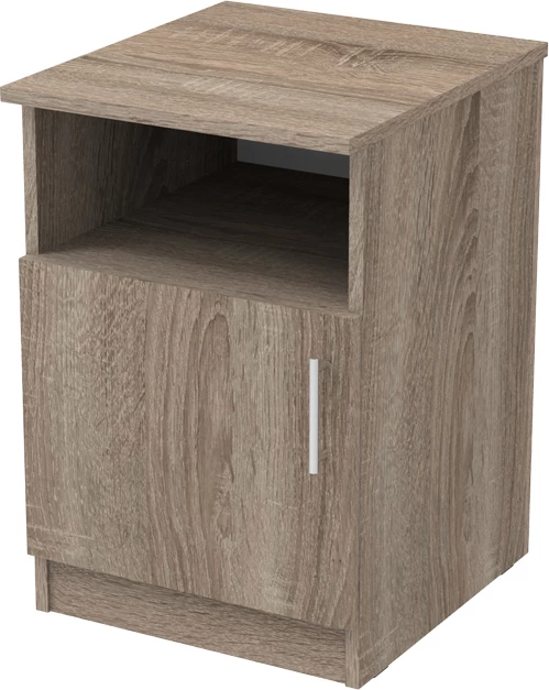 Nočna omarica Galdi, barva sonoma truffle, 40 x 45 x 60 cm