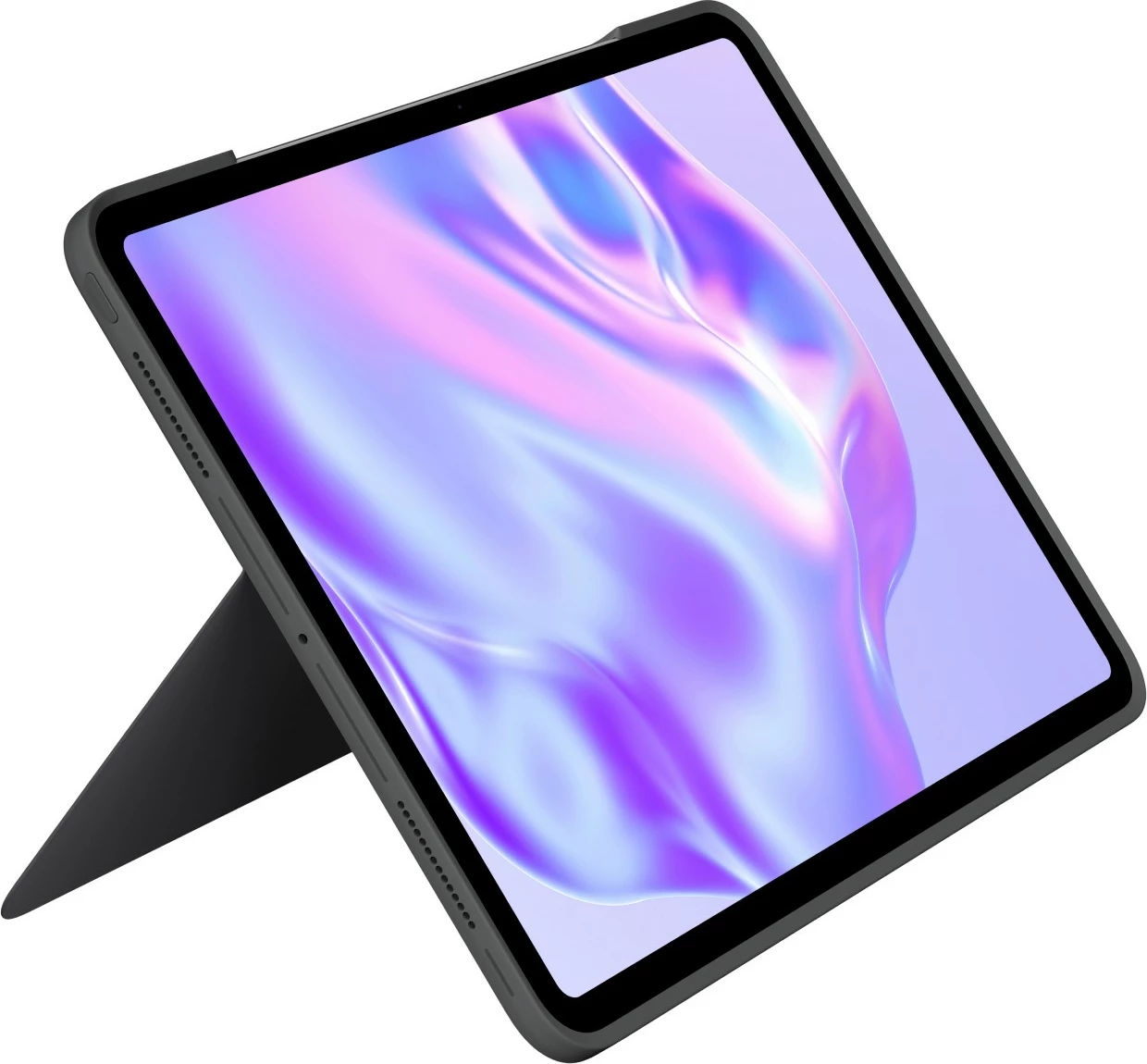 Ovitka s tipkovnico Logitech Combo Touch, QWERTZ, nemška, z dodatnim sledilno ploščico, 1,9 cm, 1 mm, Apple, grafit (DE tipkovnica)