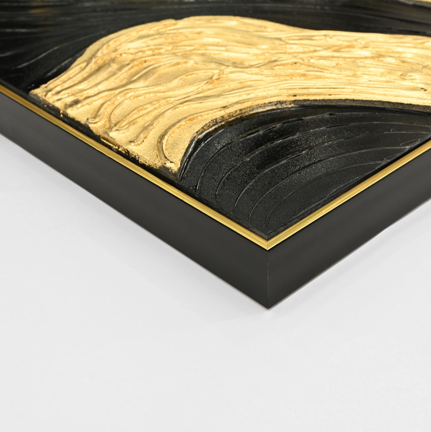 Stenska slika 3D FH4548.01 z bež PS okvirjem - ročno izdelane oblike 62x4,5Χ92Hcm