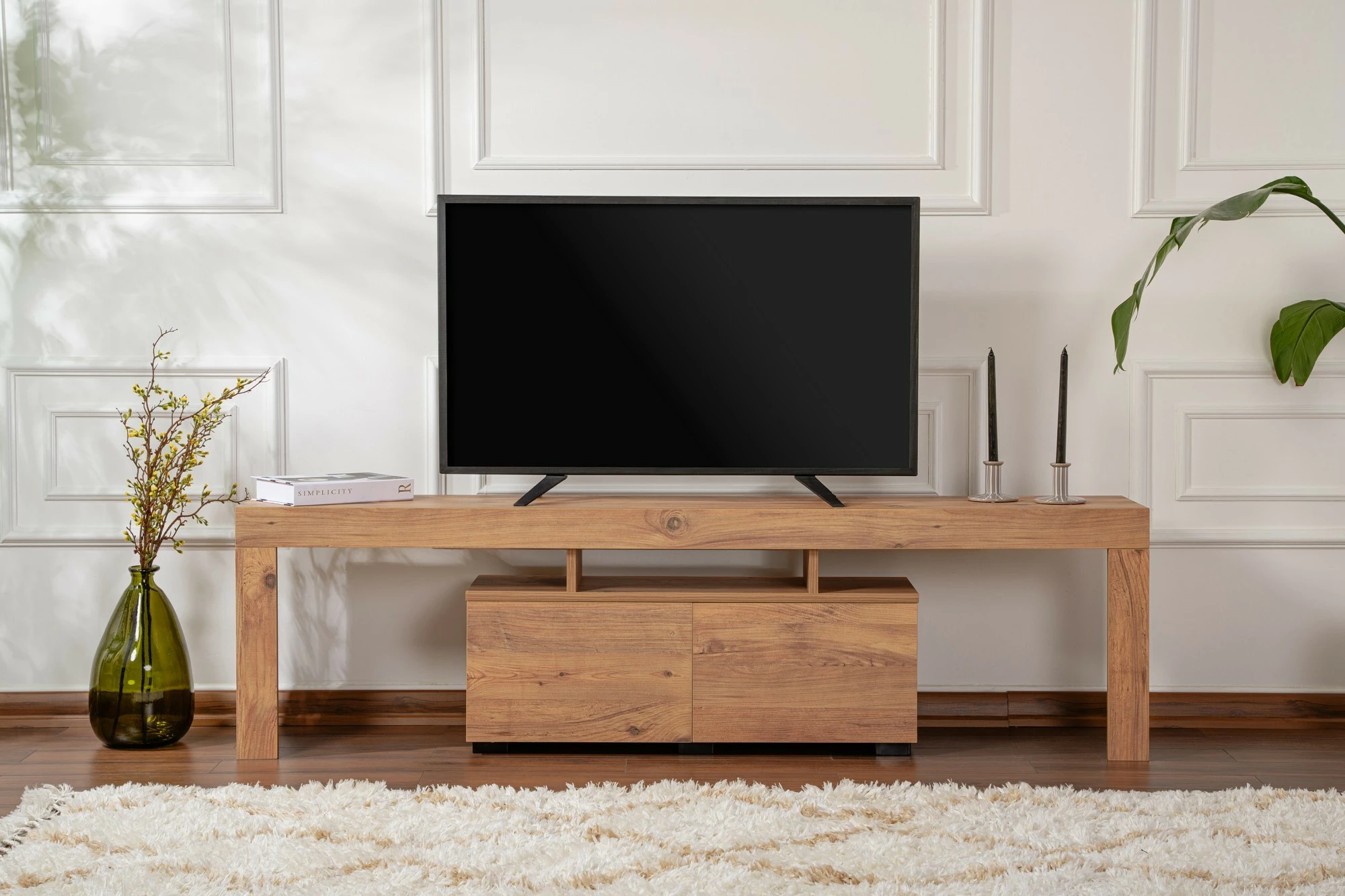 TV komoda Nordure Enclave, atlantska borovina
