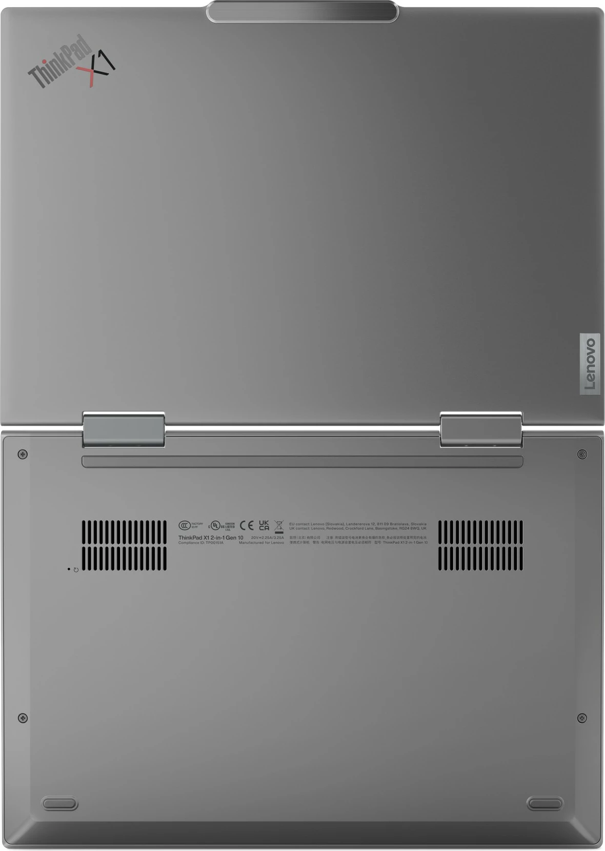 Prenosnik 2in1 Lenovo X1 G10, Ultra7 255U, 32GB RAM, 1TB SSD, 14 inch, siv
