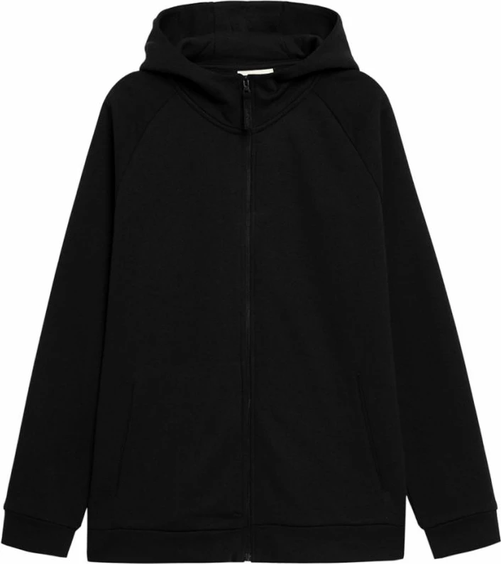 Duks s kapuco Outhorn HOL22 BLM618 20S, črn, moški