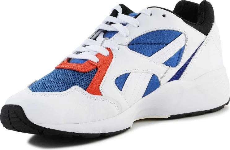 Superge športne Puma Prevail, bele z rdečimi in modrimi