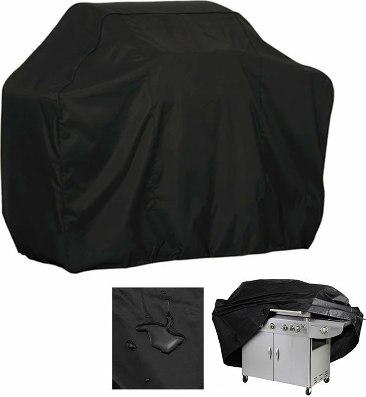 Zaščitna prevleka XL za žar, kolo, motor, vrtno pohištvo, črna Hurtel