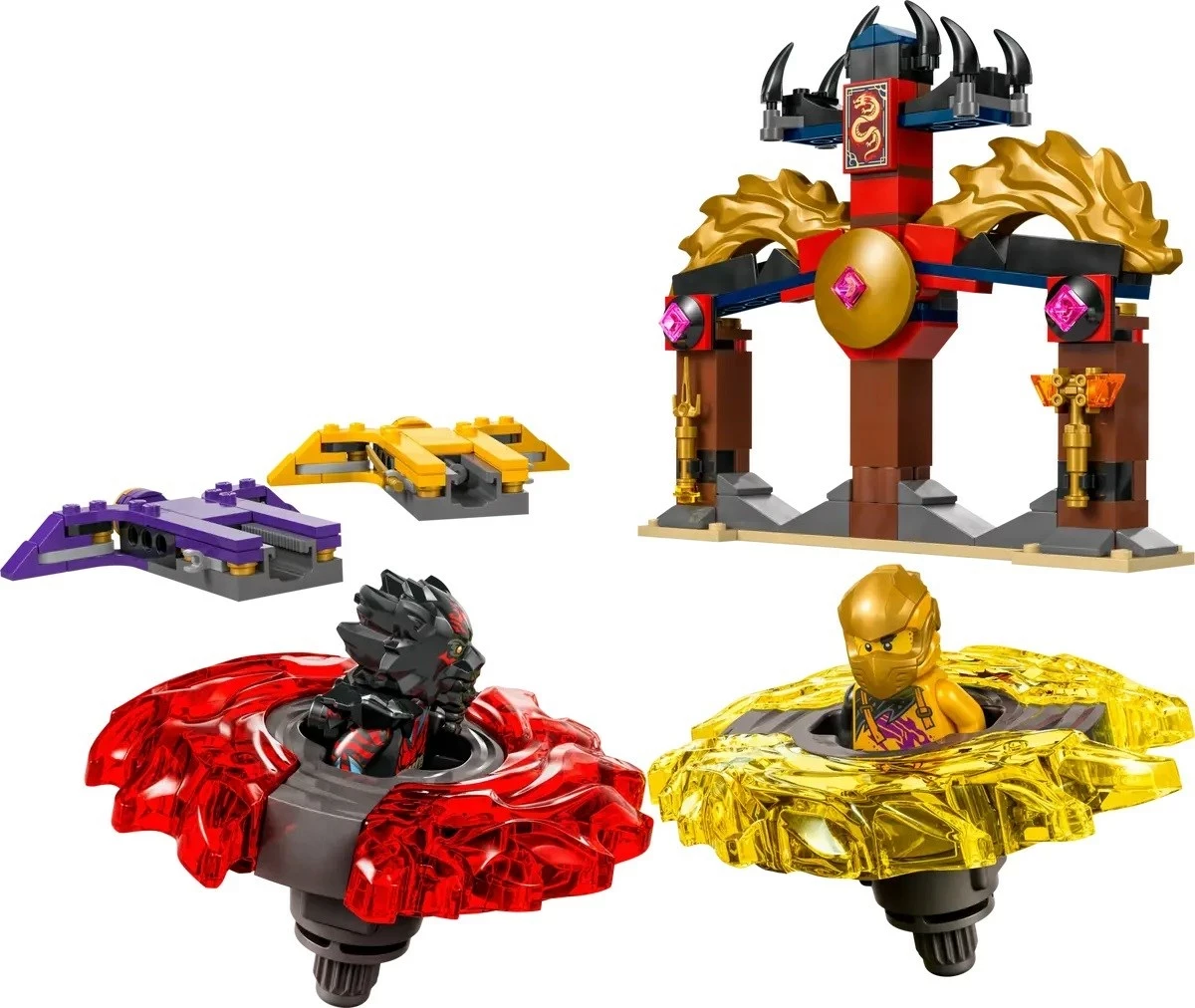 Igralni set LEGO NINJAGO 71826 Dragon Spinjitzu Battle Pack