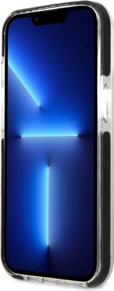 Ovitek za iPhone 13 mini 5,4\", trdo ohišje, bel, Karl Lagerfeld KLHCP13STPEKCW