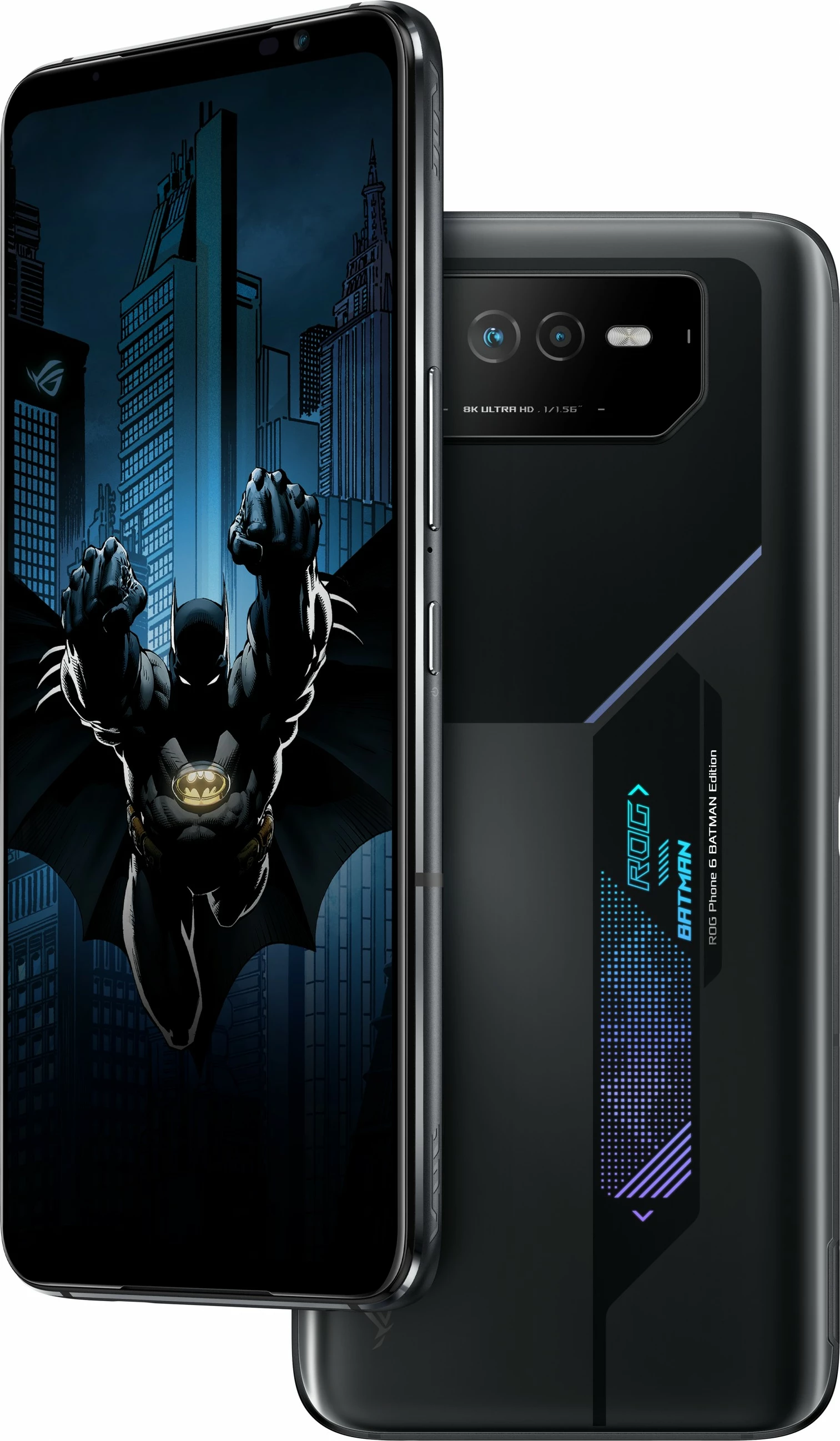 Mobilni telefon ROG Phone 6 BATMAN Edition ASUS, 12 GB, 256 GB, 50 MP, Android 12, črn