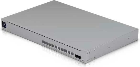 Upravljano omrežno stikalo, 10G priključki, PoE+++, rack 1U, Ubiquiti USW-Pro-XG-10-PoE