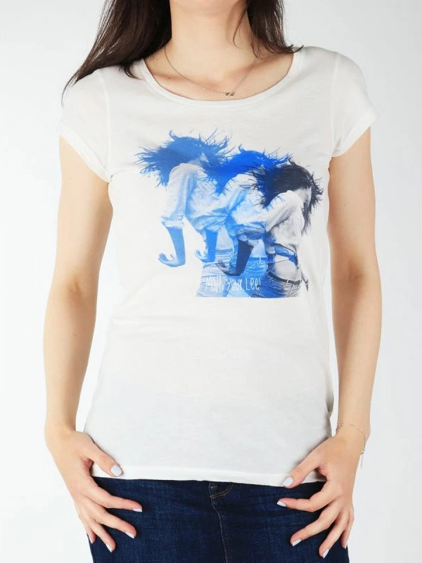 Majica Lee, ženska, bela