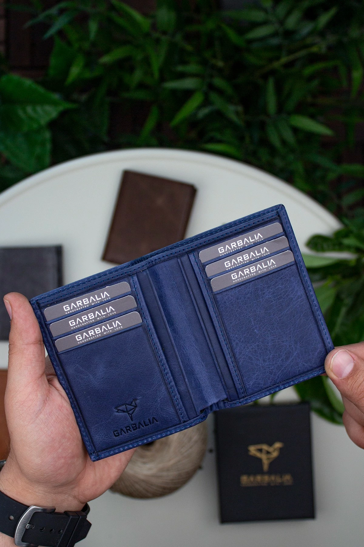 Držalo za kartice, temno modro, Zoozie Bags Utah