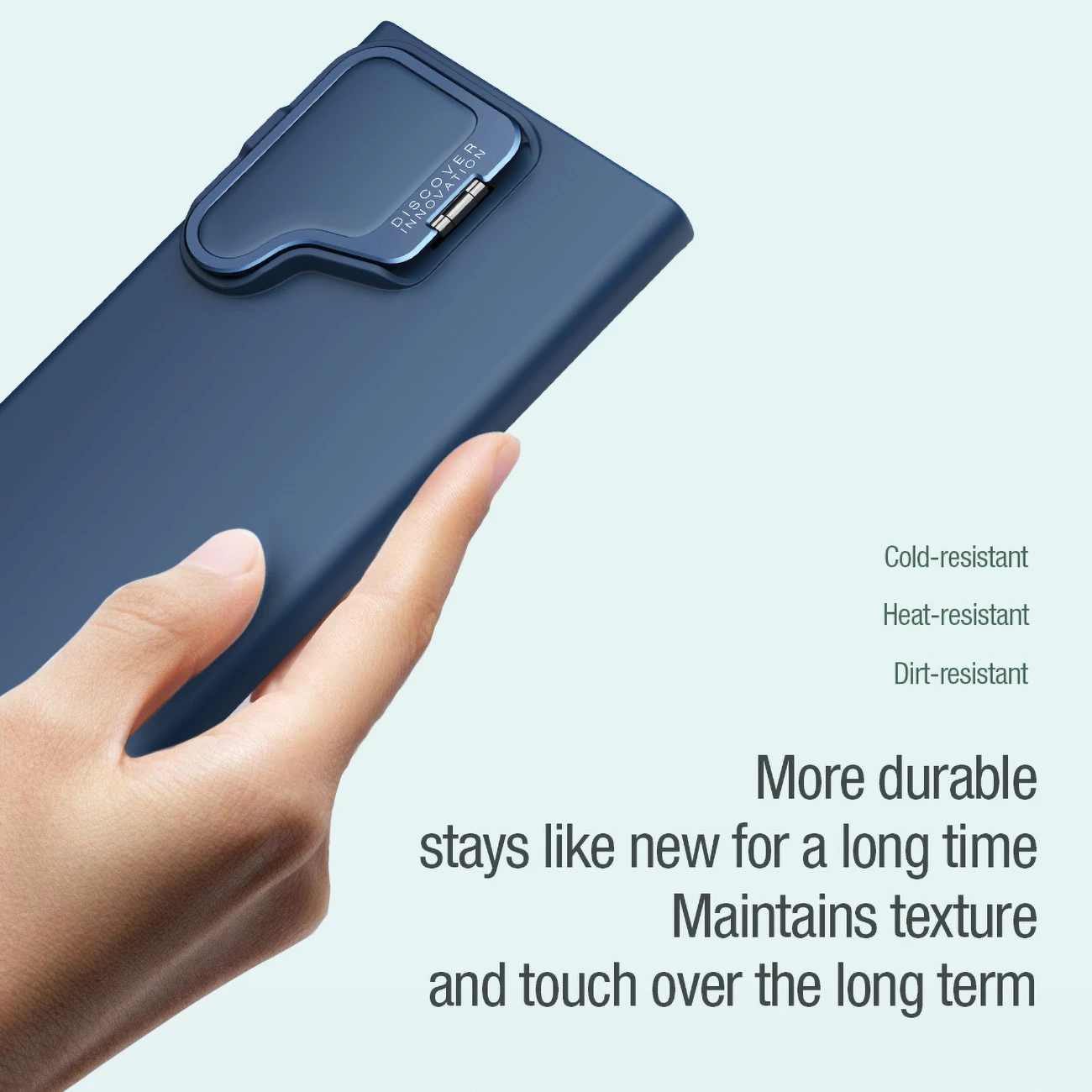 Zaščitni silikonski ovitek CamShield Silky Prop Nillkin za Samsung Galaxy S24 Ultra, črn