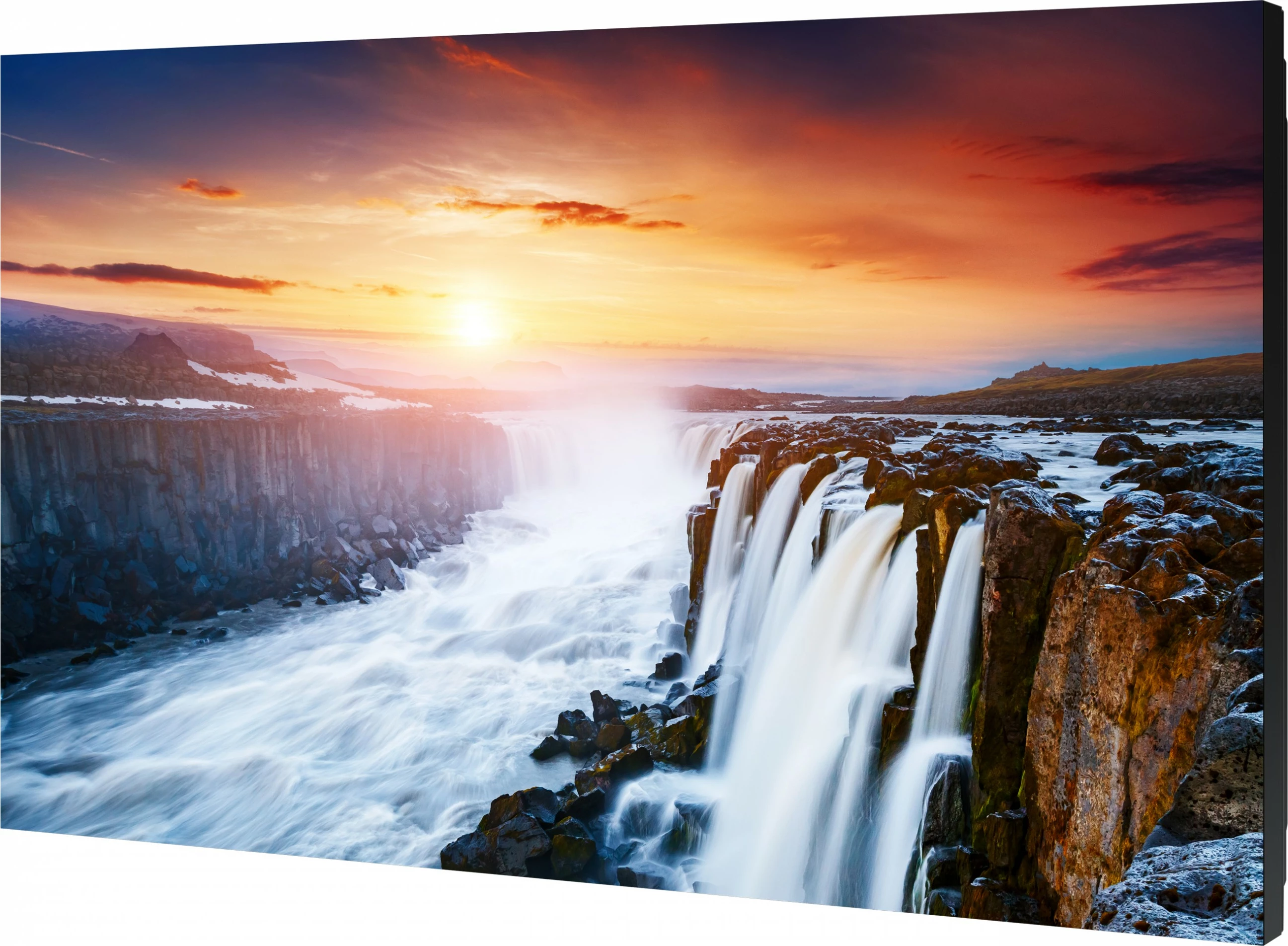 Velik zaslon 55 inč (139,7 cm) Samsung Smart Signage VH55C-R, Full HD, LCD, ultra tanek okvir