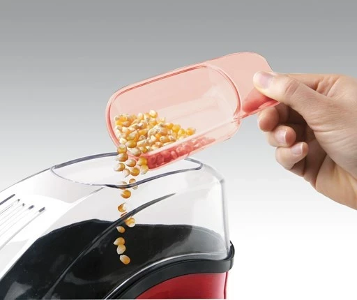 Praktičen aparat za pokovko Taurus Pop'n'Corn, 1100 W, rdeč