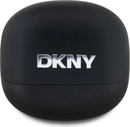 Slušalke TWS s satenskim zaključkom DKNY, Bluetooth 5.3, USB-C, črne