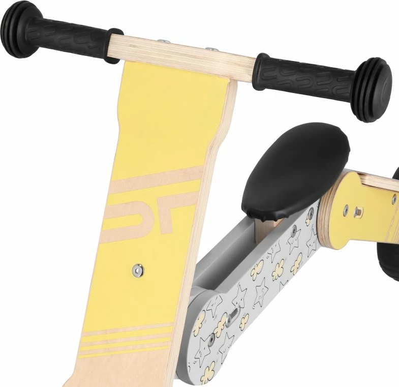 Dvofunkcijsko ravnotežno kolo in skiro za otroke Spokey WOO-RIDE MULTI, rumen