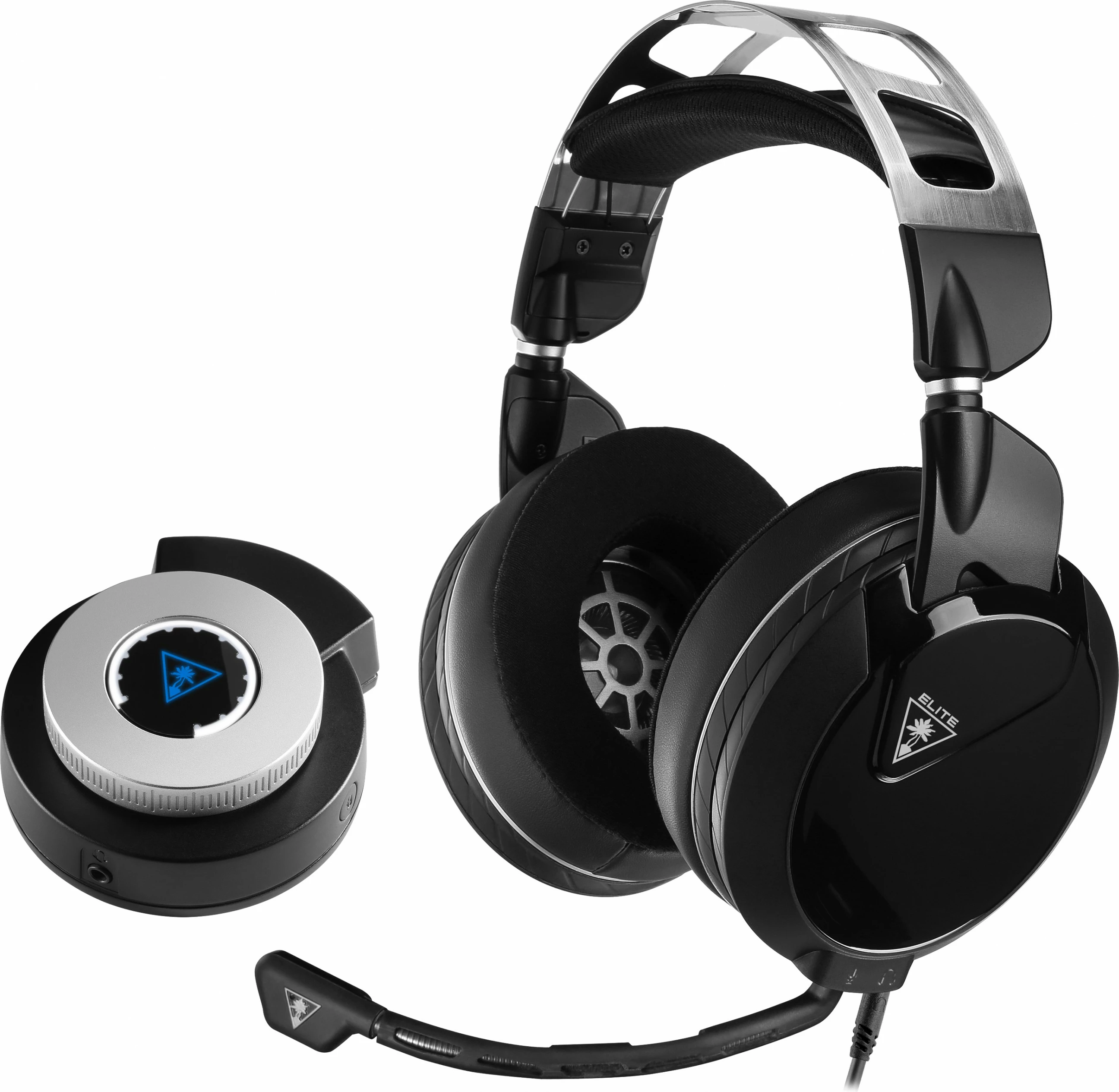 Gaming slušalke Elite Pro 2 & SuperAmp, Turtle Beach, PS5/PS4, z ali brez kabla, črne